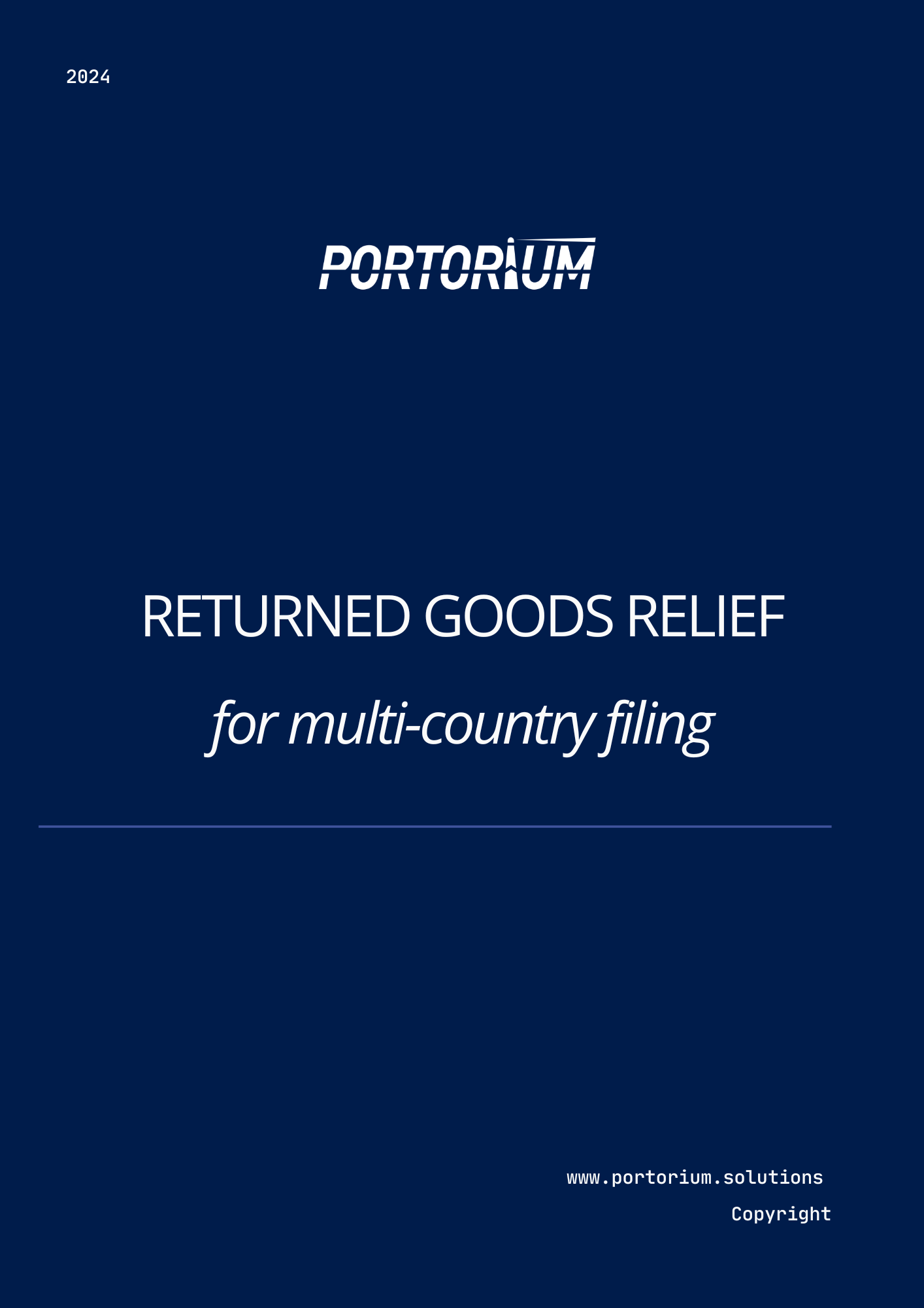 Portorium - RGR